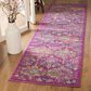 Safavieh Madison MAD144F 2"3" x 8" Fuchsia and Blue Runner, , large