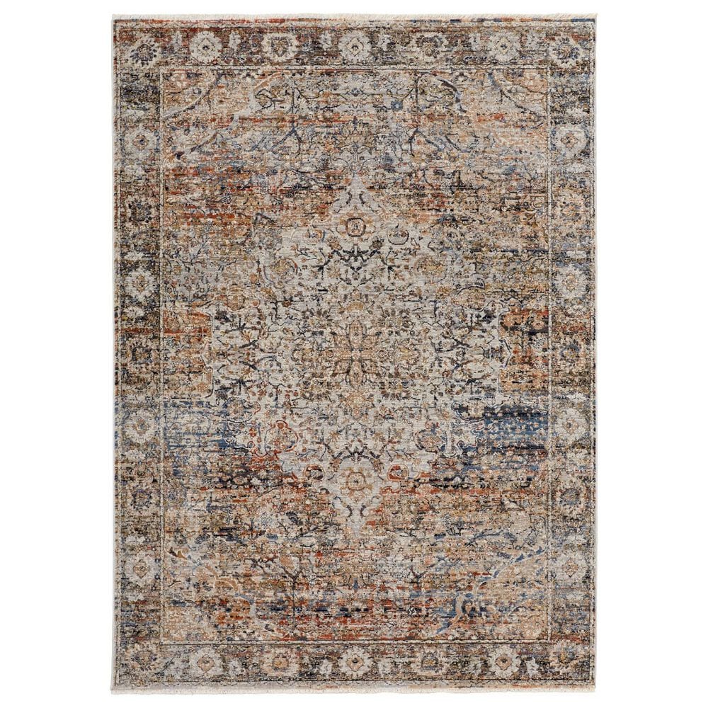 Feizy Kaia 3" x 5" Multicolor Area Rug, , large
