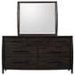 Urban Home Koko 7-Drawer Dresser with Mirror in Minx, , large