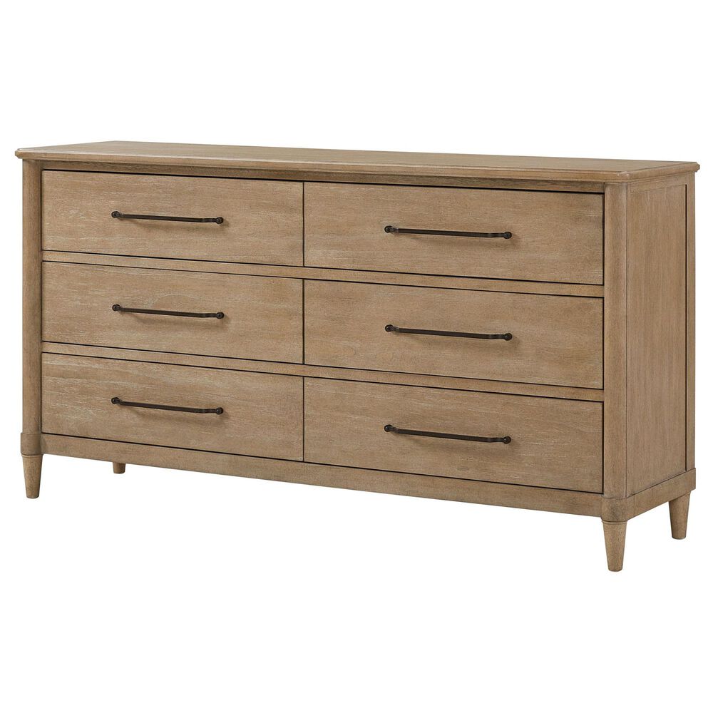 Hearth and Haven 6-Drawer Dresser in Sand, , large