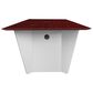 Regency Global Sourcing Array 96" Conference Table in White and Mahogany, , large
