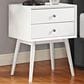 Modway Dispatch 2 Drawer Nightstand in White, , large