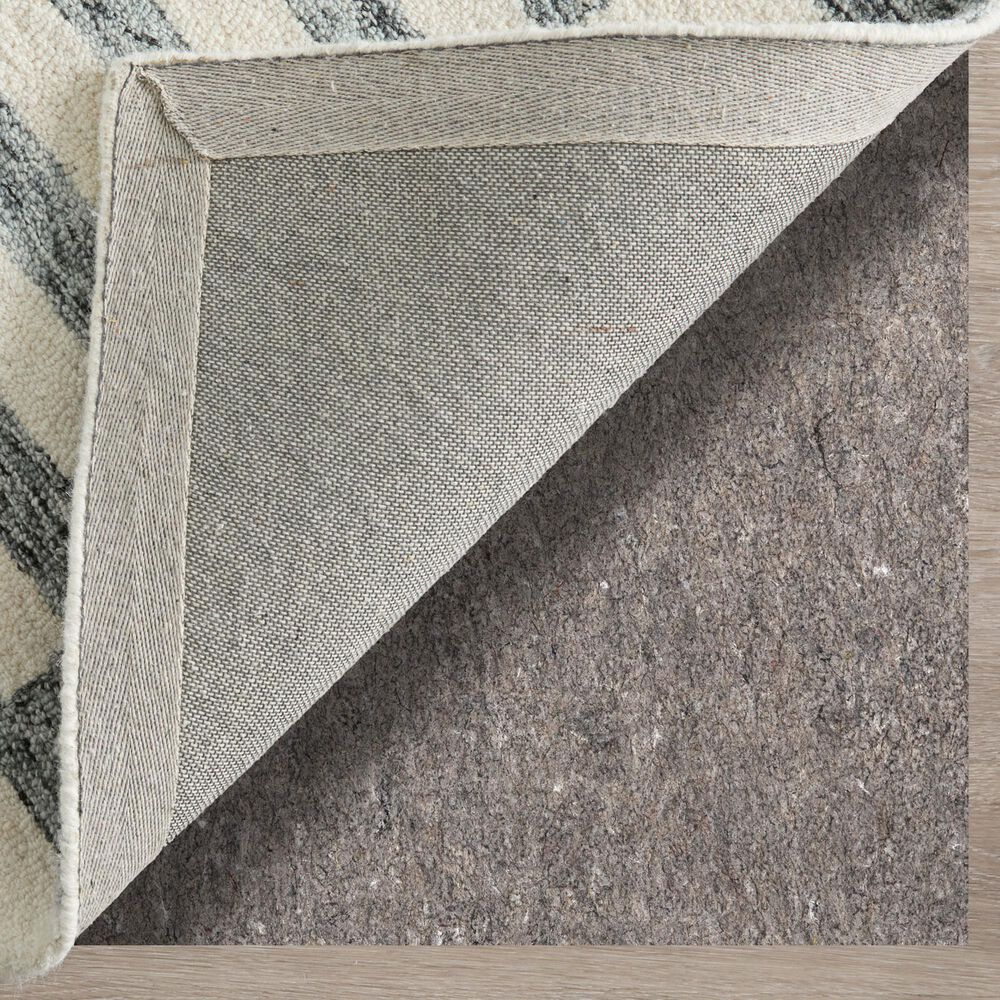 Feizy Wallace WAL8A42F Gray 5&#39; x 8&#39; Area Rug, , large