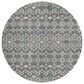Dalyn Rug Company Portico PO4 Gray 8" Round Area Rug, , large