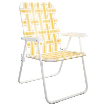 DHP Priscilla Patio Folding Chair in Yellow Set of 2, , large