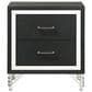 Coaster Tisdall and Lucia 5-Piece Queen Bedroom Set in Black and Chrome, , large
