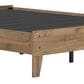 Ashley Deanlow Queen Platform Bed in Honey Brown, , large