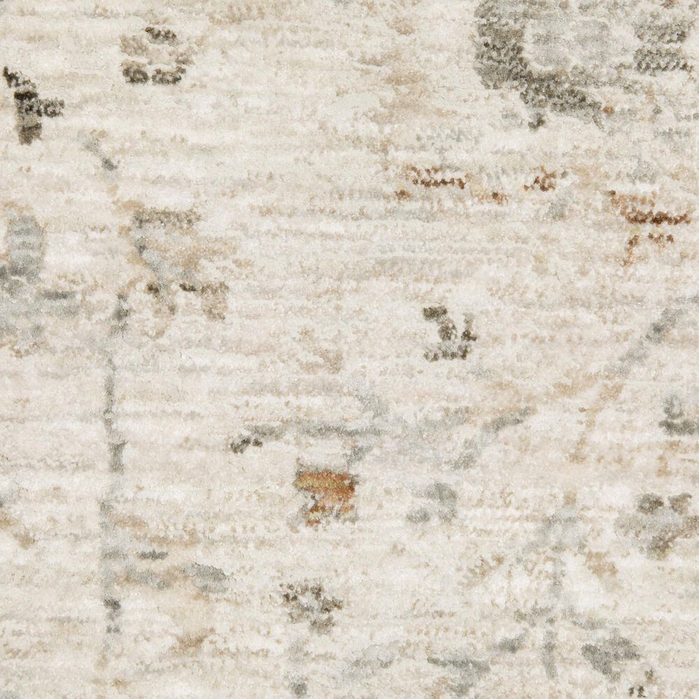 Oriental Weavers Avalon Ivory and Beige 2'7" x 7'7"Runner, , large