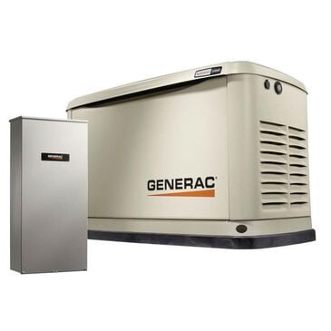 Generac 24000-Watt Home Backup Generator with 200 Amp Whole House Transfer Switch, , large
