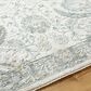 Surya Dresden White, Medium Gray, Gray, Light Slate, Denim and Mustard 12" x 15" Area Rug, , large