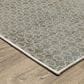 Oriental Weavers Mallory MAL04 Grey and Blue 3"3" x 5" Area Rug, , large