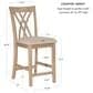 Linon Home Decor Maggie Counter Stool in Natural (Set of 2), , large