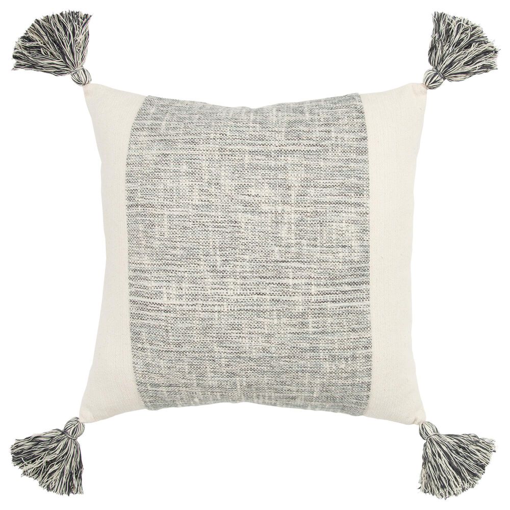 Rizzy Home Donny Osmond 20" Down Filled Pillow in Light Gray, , large