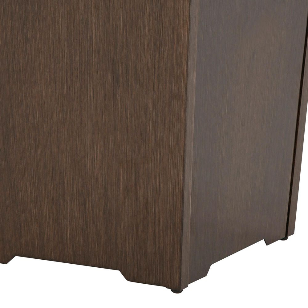 Ashley Rodeway South Square Fire Pit in Brown, , large