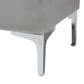 Baxton Studio Mabel Storage Ottoman in Grey, , large