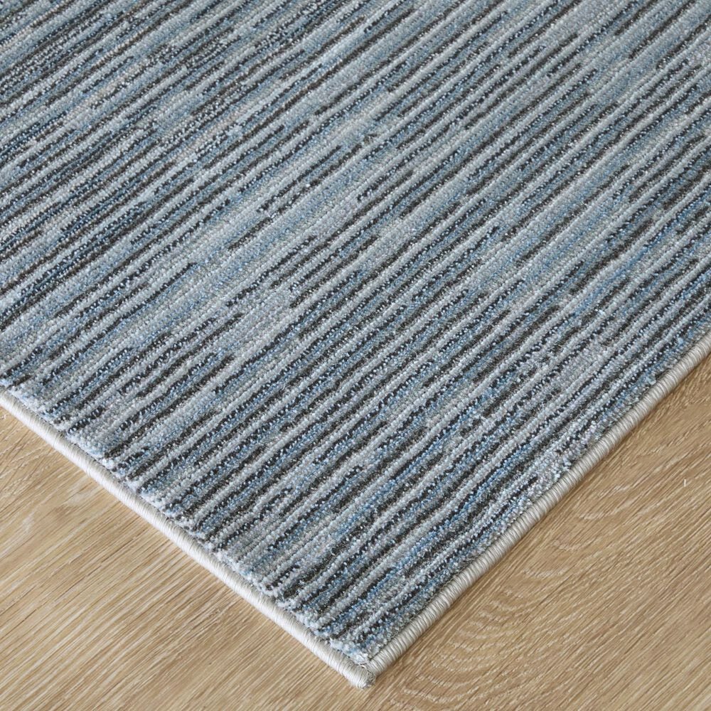 Feizy Priestley Blue 2'6" x 7'3" Runner, , large