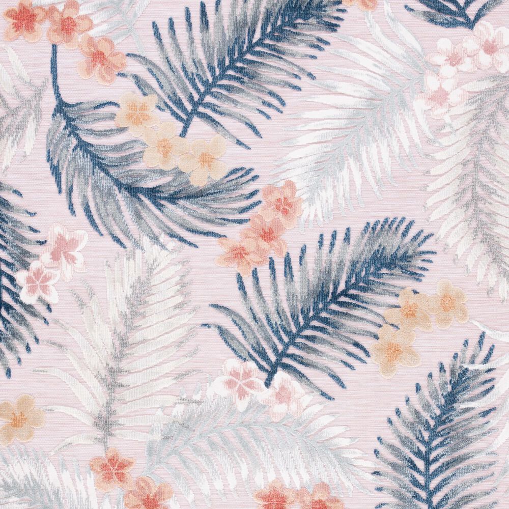 Safavieh Cabana CBN451U 9&#39; x 12&#39; Pink and Grey Indoor/Outdoor Area Performance Rug, , large