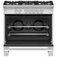 Fisher & Paykel 36" Freestanding Classic Gas Ranges in White, , large