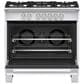 Fisher & Paykel 36" Freestanding Classic Gas Ranges in White, , large