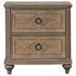 Furniture of America Lyris 2-Drawer Nightstand in Rustic Oak, , large