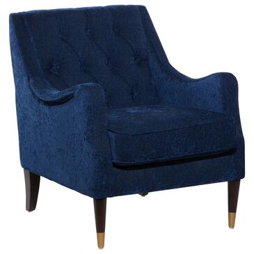 Maple and Jade Accent Chair in Blue, , large