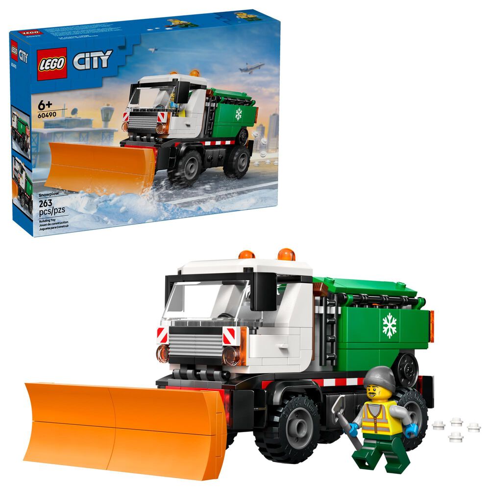 LEGO City Snowplow Building Set, , large