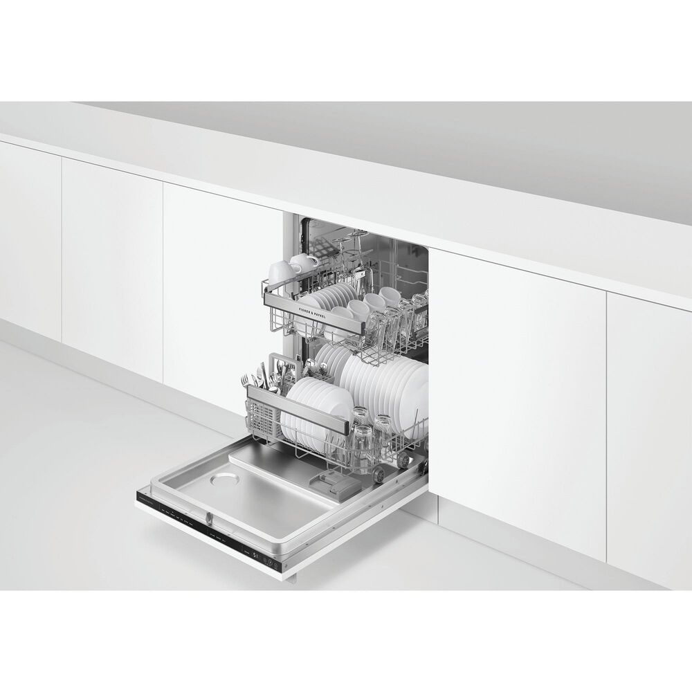Fisher & Paykel 24" Built-In Bar Handle Dishwasher with 46 dBA in Panel Ready, , large