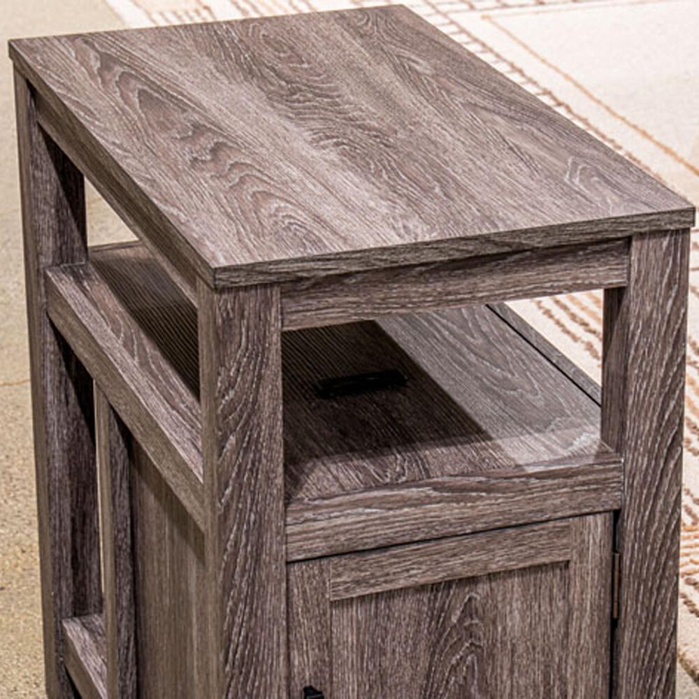 Ashley Fendenmore Chairside End Table in Gray, , large