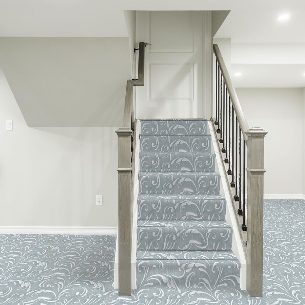 Stanton Divine Design Filigree Carpet in Aquamarine, , large