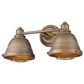 Golden Lighting Bartlett 2-Light Bath Vanity in Copper Patina, , large