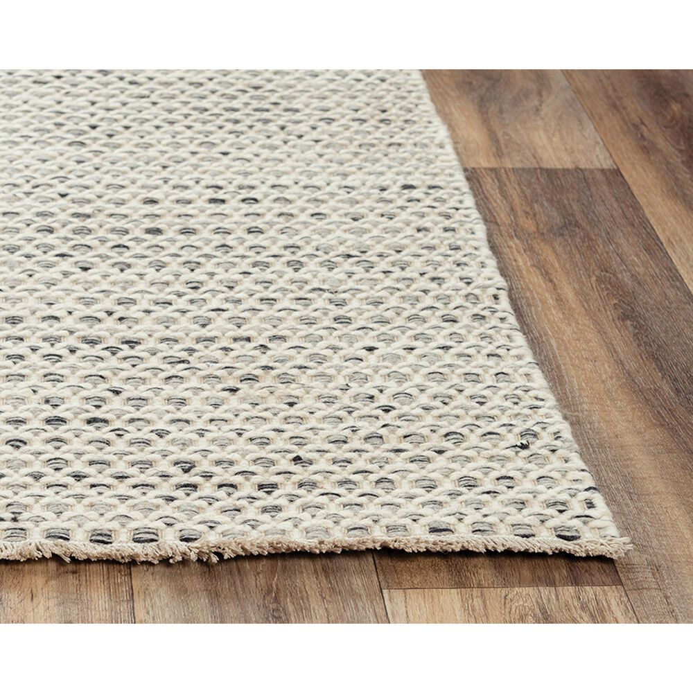 RIZZY Windsor 7&#39;6&quot; x 9&#39;6&quot; Gray Area Rug, , large
