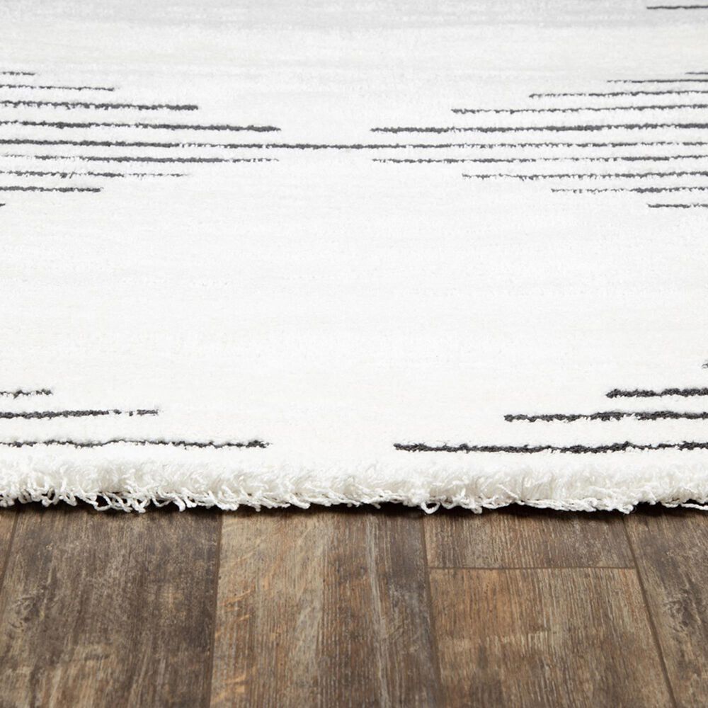 Novogratz Ferris FRR-1 2&#39; x 3&#39; Ivory Scatter Rug, , large