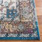 Safavieh Aria 8" x 10" Turquoise and Light Orange Area Rug, , large