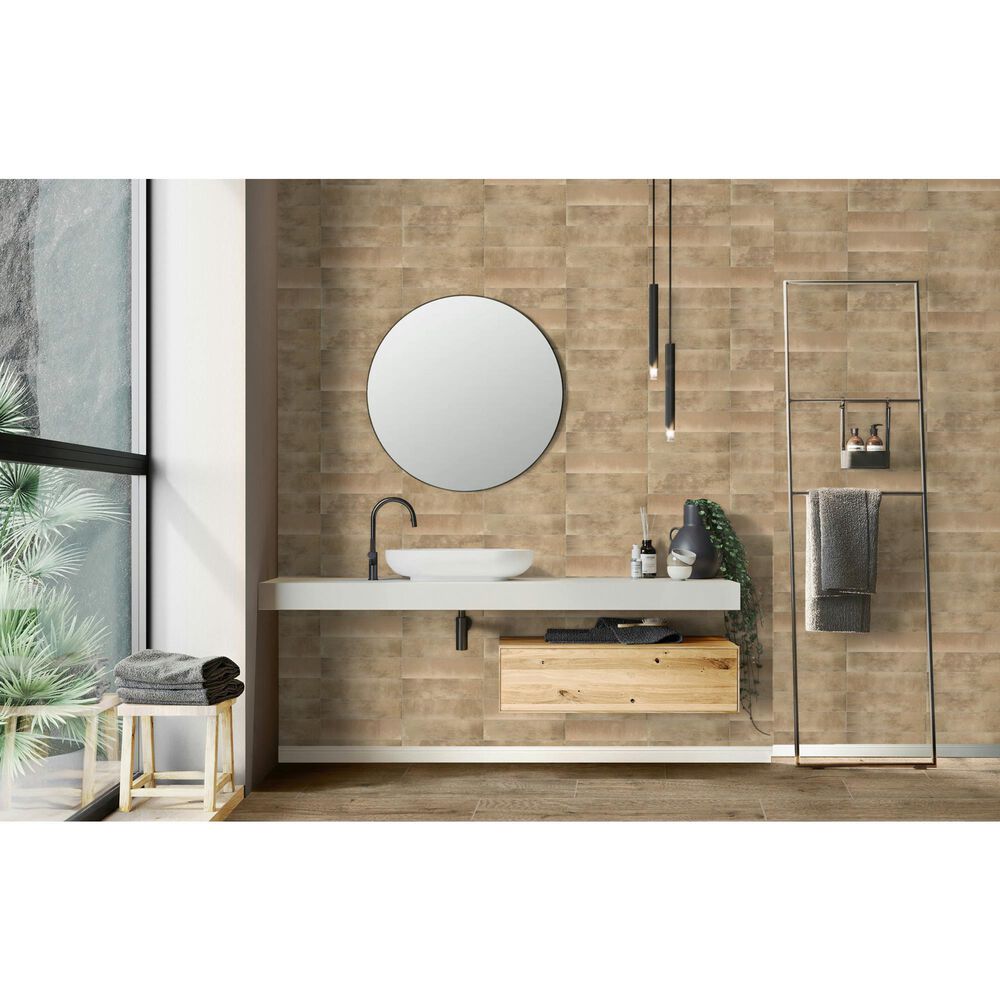 Dal-Tile Relicca Foxed 4" x 16" Handcrafted Ceramic Tile, , large