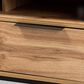 Baxton Studio Reid 2-Drawer TV Stand in Oak/Black, , large