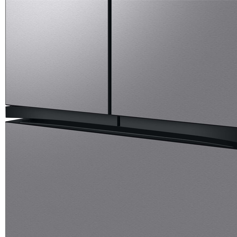 Samsung Bespoke Bespoke 30.1 Cu. Ft. 3-Door French Door Refrigerator with Beverage Center - Stainless Steel Panels Included, , large