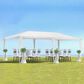 HOMLUX 10" x 20" Outdoor Canopy Gazebo for Party in White, , large