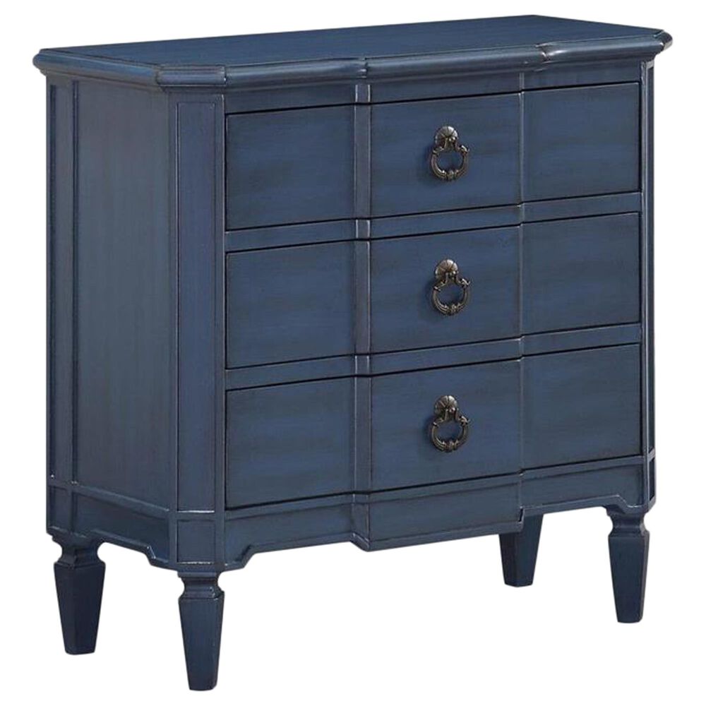 Shell Island Furniture 3-Drawer Chest in Antique Rub, , large