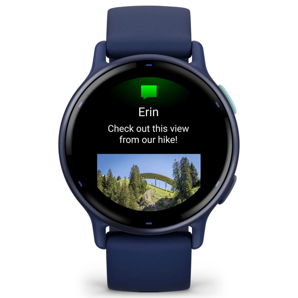 Garmin Vivoactive 5 Smartwatch 42.2mm in Navy, , large