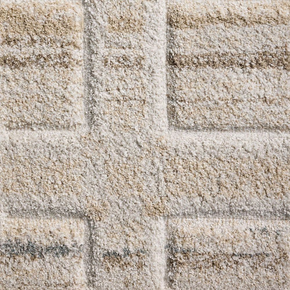 Loloi Silas 9&#39;3&quot; x 13&#39; Bone and Multicolor Area Rug, , large