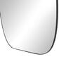 Four Hands Asher Contour Mirror in Gunmetal, , large