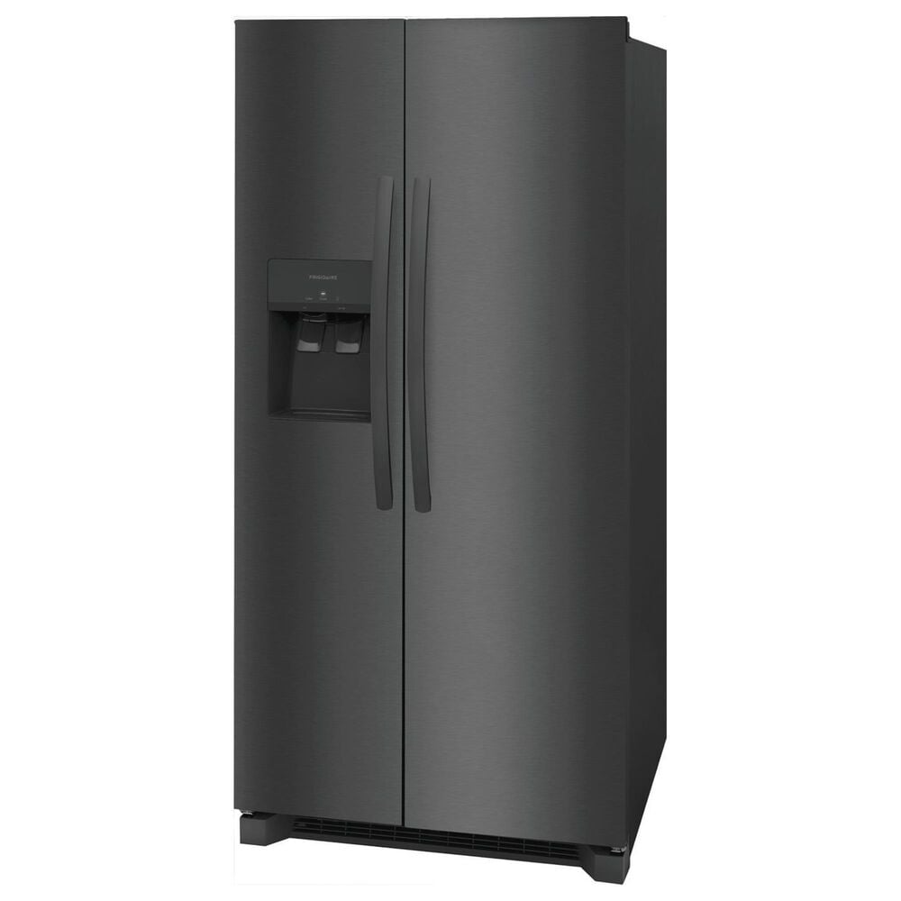 Frigidaire 22.3 Cu. Ft.  33&quot; Standard Depth Side by Side Refrigerator in Black Stainless Steel, , large