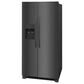 Frigidaire 22.3 Cu. Ft.  33" Standard Depth Side by Side Refrigerator in Black Stainless Steel, , large