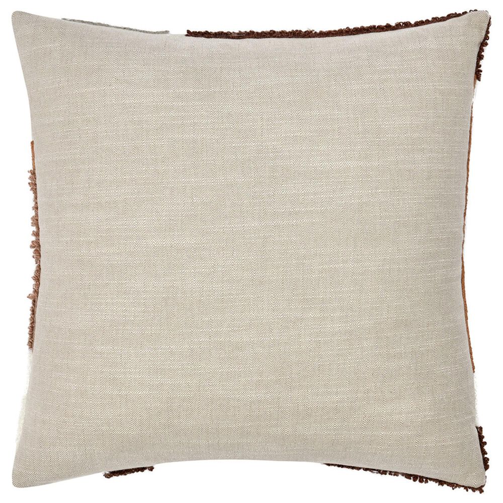 Classic Home Renewed Wallace 22&quot; x 22&quot; Throw Pillow in Orange Spice and Green, , large