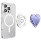 PopSockets MagSafe Circle PopGrip in Tidepool Squishy Heart Lavender, , large