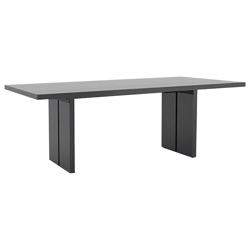 Declan Dining 84" Transitional Rectangular Table in Dark Smoke, , large