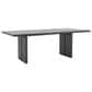 Canadel 84" Transitional Rectangular Table in Dark Smoke, , large