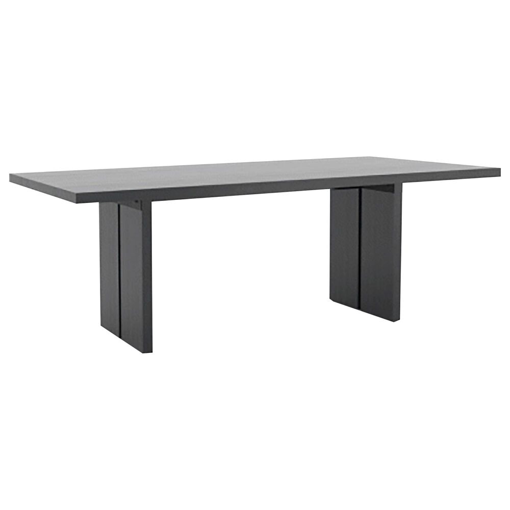 Declan Dining 84" Transitional Rectangular Table in Dark Smoke, , large