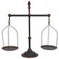 Creative Coop Decorative Antique Iron Balance Scale with Bird in Black, , large