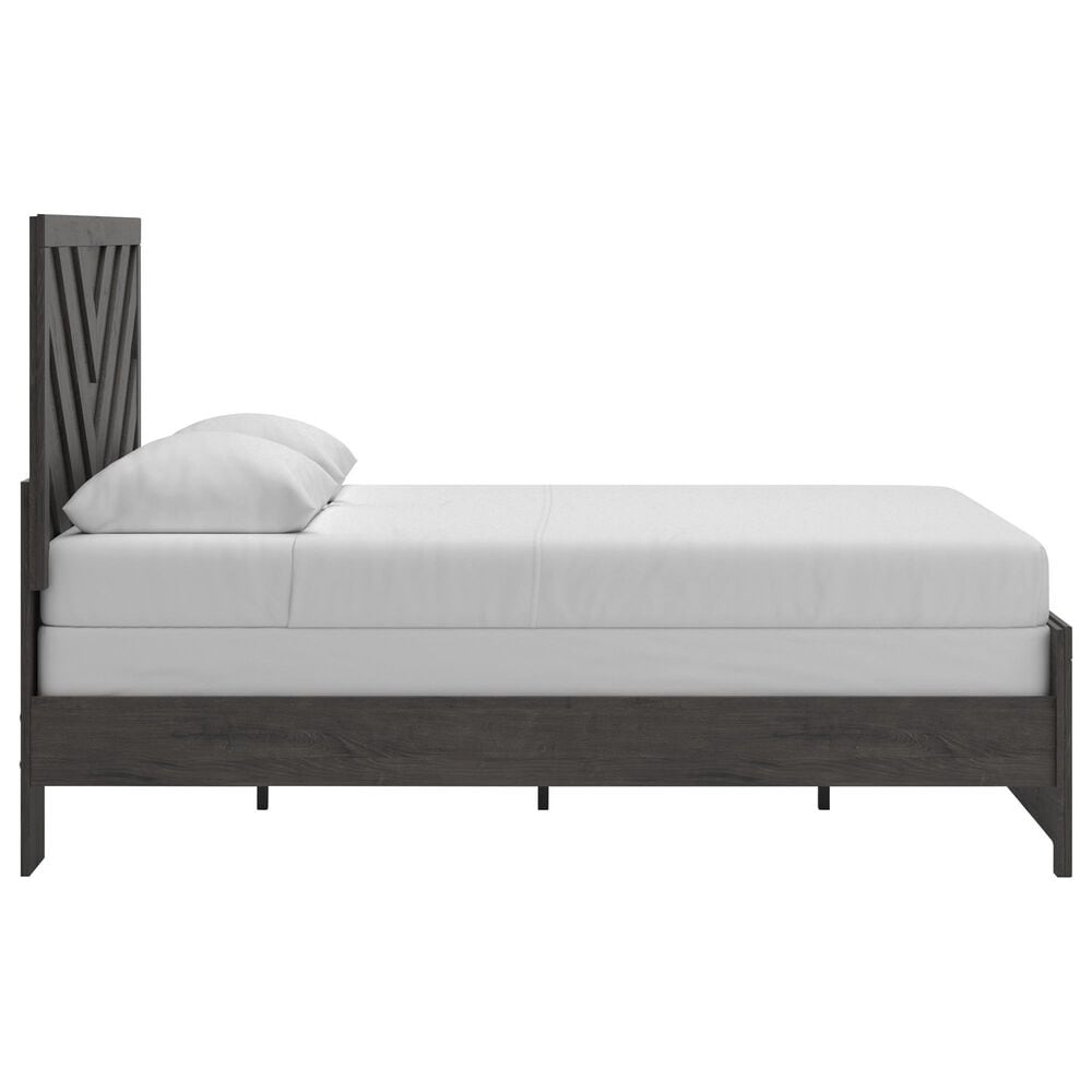 Ashley Prendonea 5-Piece Queen Bedroom Set in Dark Charcoal, , large